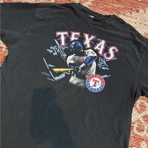 Majestic Black Graphic Tee